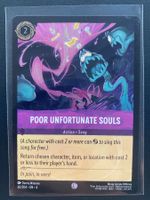 Lorcana FOIL POOR UNFORTUNATE SOULS 60/204 EN-4 Common