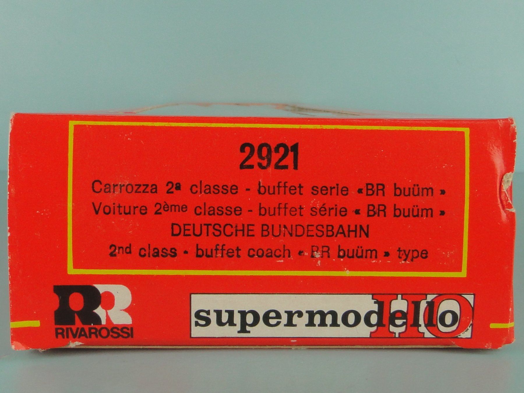 Rivarossi Modellini di ferrovie: Rivarossi H0 2921 DB Buffet Wagen, AC/WS – Usato da Bülach venduto da cann11 2