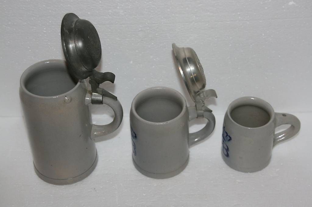 Verres: 3 deutsche Bierhumpen HB – D'occasion à Bubendorf par Mia111 3