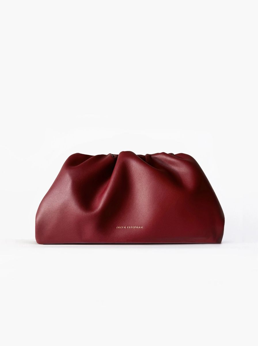 Sacs femmes: Chic burgundy leather handbag – Neuf (Voir description) à Zürich par ImaShela