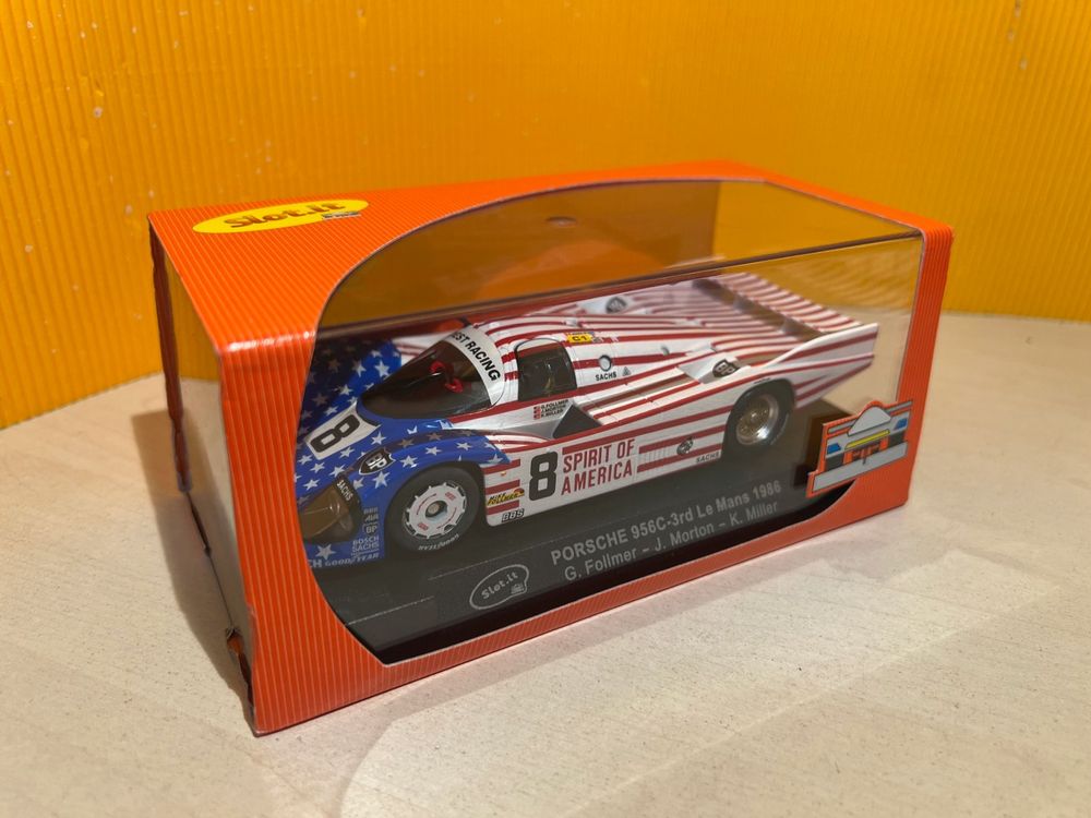 PORSCHE 956C «3rd. Le Mans 1986» – SLOT.IT - NEU (Neu (gemäss ...