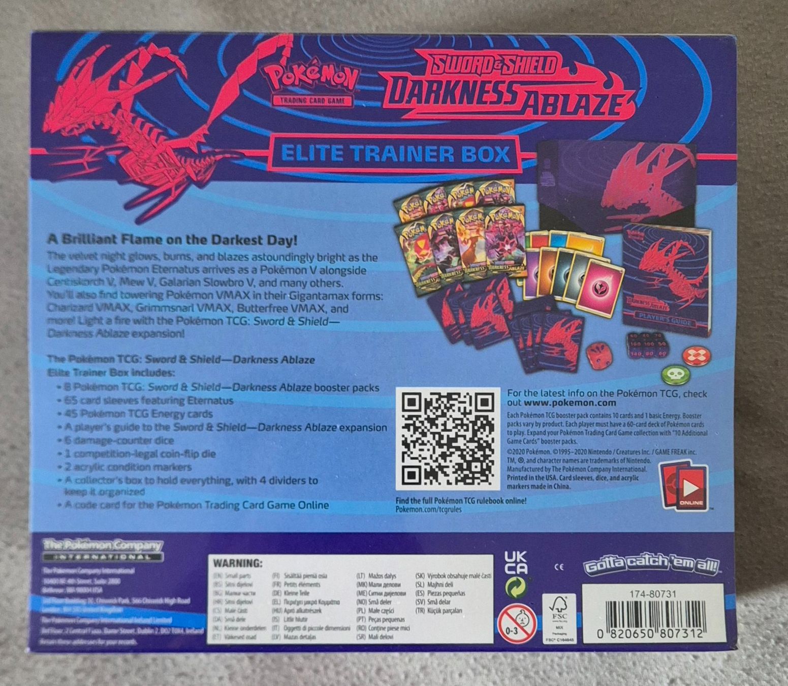 Pokémon Sammelbilder & Trading cards: Pokémon Darkness Ablaze ETB EN Seald – Neu und originalverpackt aus Zofingen von Indigo47 3