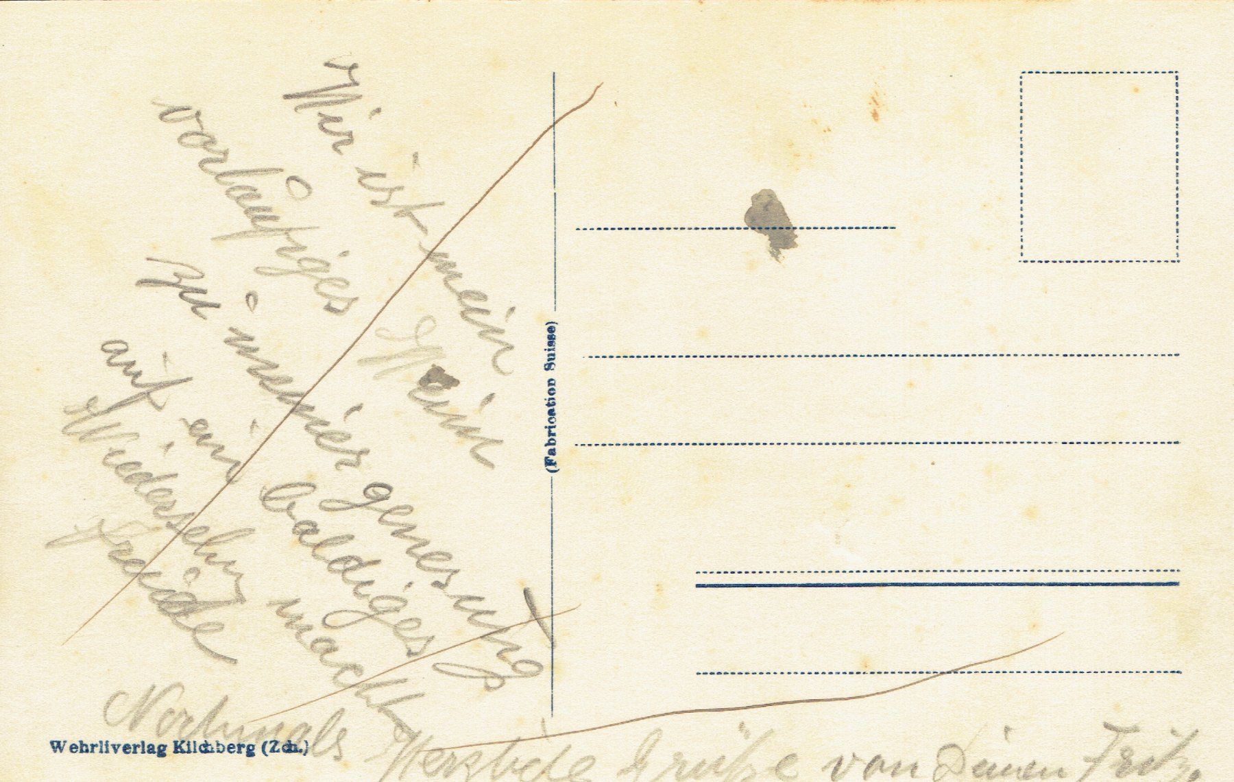 Cartoline postali: Winterthur ZH, Kantonsspital, um 1940 – Usato da Otelfingen venduto da Schmitte9 1