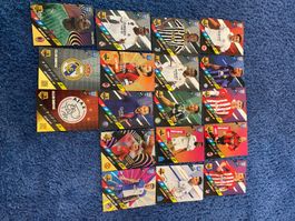 Panini FIFA 365 Sammelkarten Set 15 Karten gebraucht