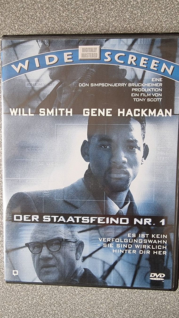 Tutti i DVDs: DVD Der Staatsfeind Nr.1 / Will Smith - Gene Hackman – Usato da Oetwil am See venduto da fineli2