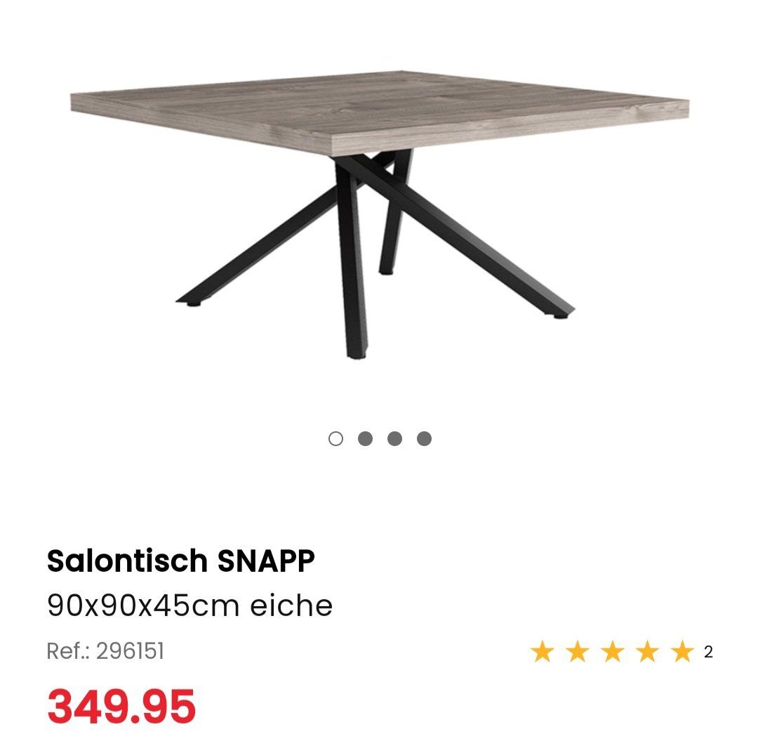 Conforama Tavoli: Salontisch – Nuovo e nell'imballaggio originale da Bassersdorf venduto da arkais 3