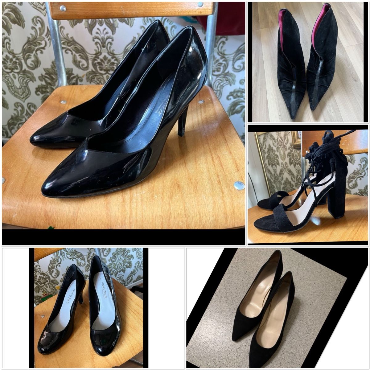 Damenschuhe: 5 paar Pumps als Set  – Gebraucht aus Hochdorf von Forestgreen