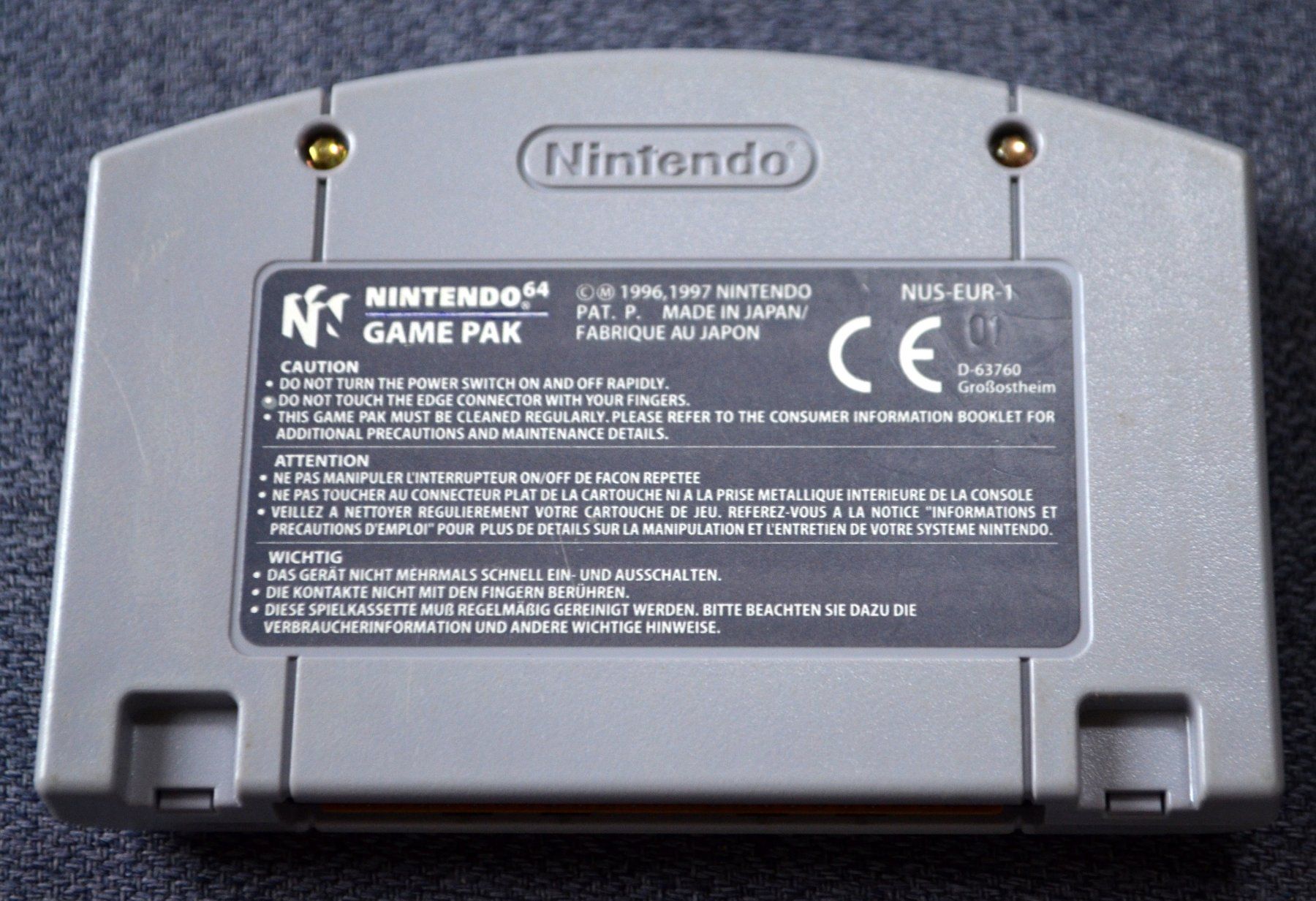 Nintendo Spiele: Super Mario 64 Nintendo 64 /  N64 – Gebraucht aus Collonges von arashee 1
