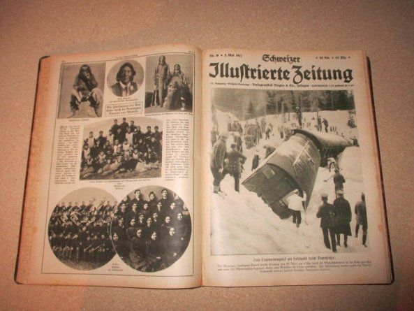 Livres: Schweizer Illustrierte 13.1.1917 - 29.12.1917 – D'occasion à Flims - Dorf par Stagediver 3