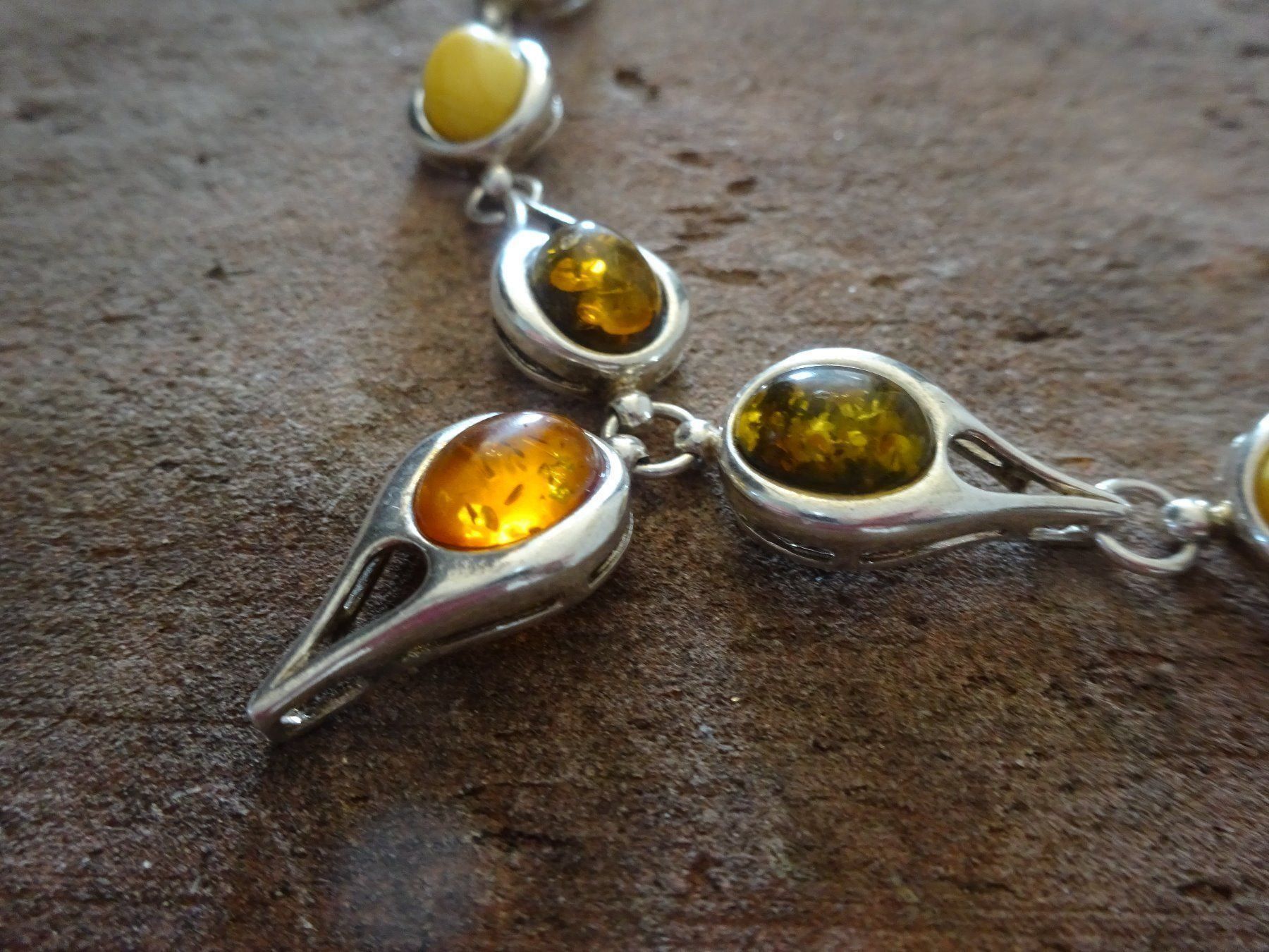Catenine: Kette Bernstein / 925 Silber – Usato da Esslingen venduto da FetteSchnecke 5
