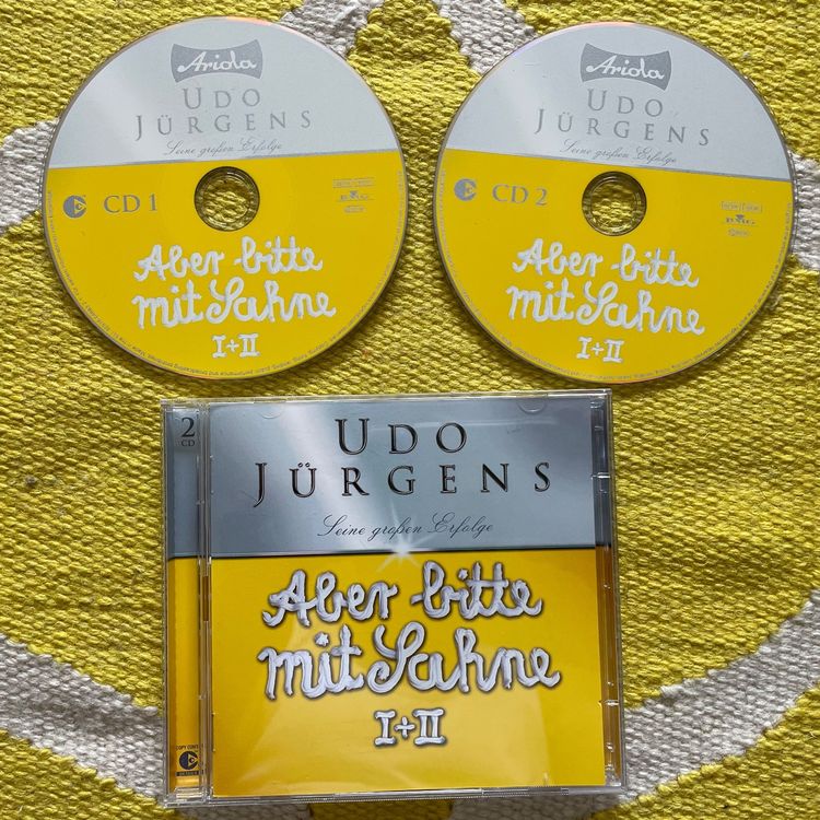 UDO JÜRGENS-2CD SEINE GROSSEN ERFOLGE/BITTE MIT SAHNE I+II | Kaufen auf ...