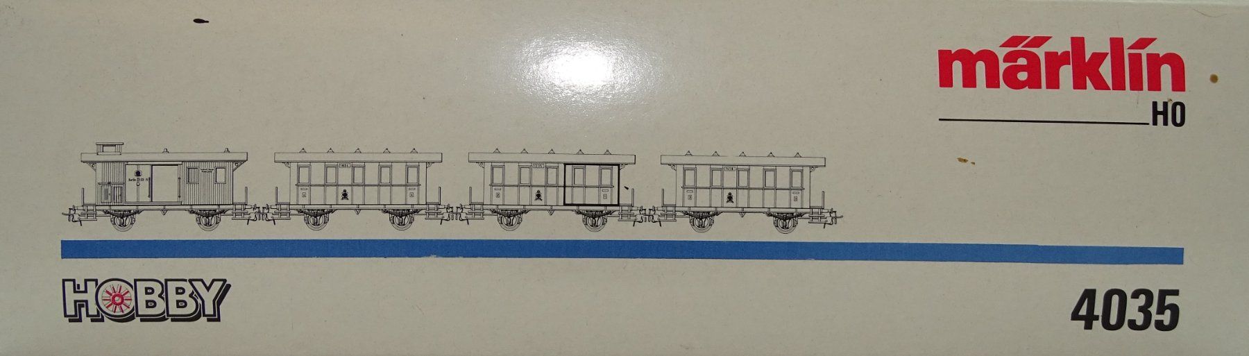 Märklin Modellini di ferrovie: Märklin HO - Wagen Set 4035 – Nuovo (secondo la descrizione) da Melchnau venduto da Lhofer