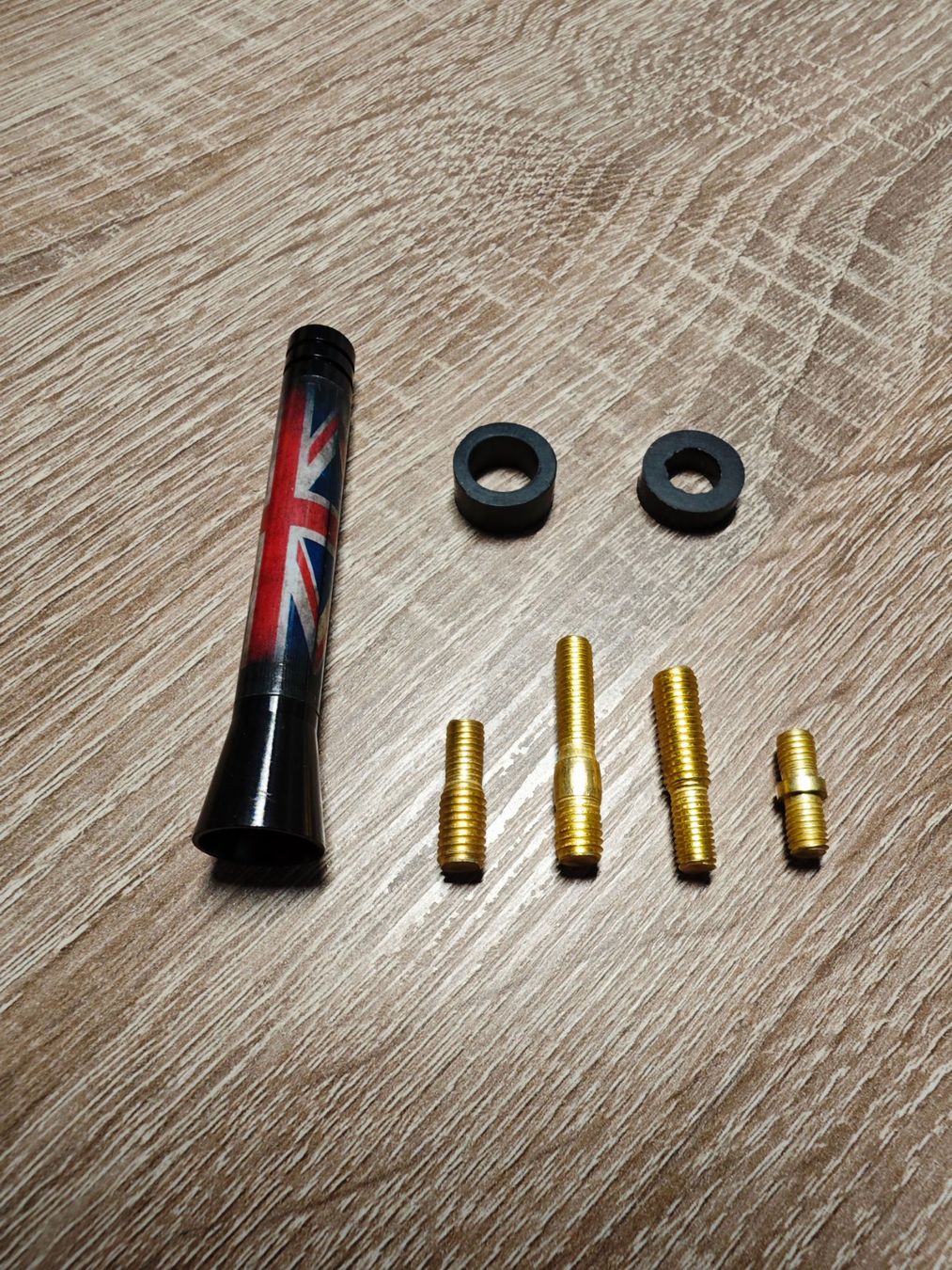 Radiocomunicazione: Antenna auto design Union Jack NUOVA per Mini Cooper – Nuovo e nell'imballaggio originale da Intragna venduto da Dekino 2