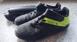 Fussballschuhe Gr 34 mit Schoner