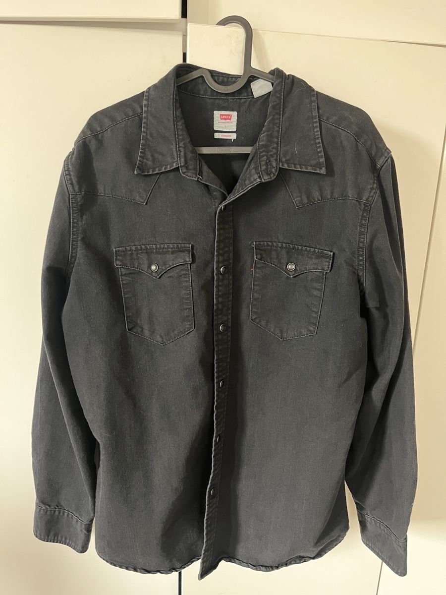 Levi's Camicie: Westernhemd Black Levis - L – Usato da Aarau venduto da Vega2025