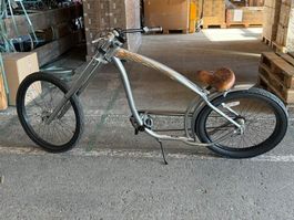 Chopper Fahrrad Nirve Sports Modell gebraucht silber