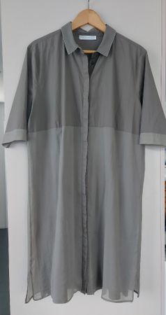 Fabiana Filippi Seiden-Baumwoll Kleid Gr. 42/44