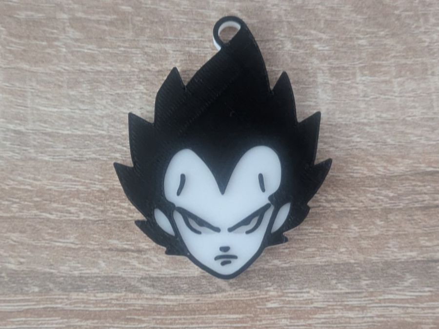 Portachiavi: Dragon Ball - Vegeta Keychain - 3D Printed – Nuovo (secondo la descrizione) da Losone venduto da AlpineLayer 1