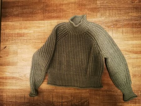 H&M Strickpullover, Olivgrün, Gr. M, Top Zustand!