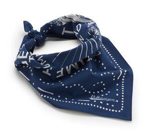 Foulard & Sciarpe: VW KAEFER HALSTUCH, BLAU – Nuovo e nell'imballaggio originale da Cham venduto da AMAG_RETAIL_ZUG 1