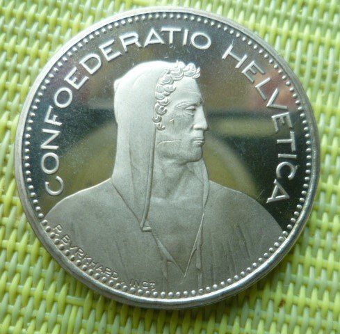 Tutti le monete: Sammlerstück 5 Fr. Jg. 1991 – Usato da Effretikon venduto da Heimstudio 1