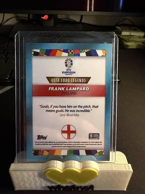 Carte collezionabili: Lampard /50 auto Topps euro 2024 – Usato da Prez-vers-Siviriez venduto da mel_flf7 1
