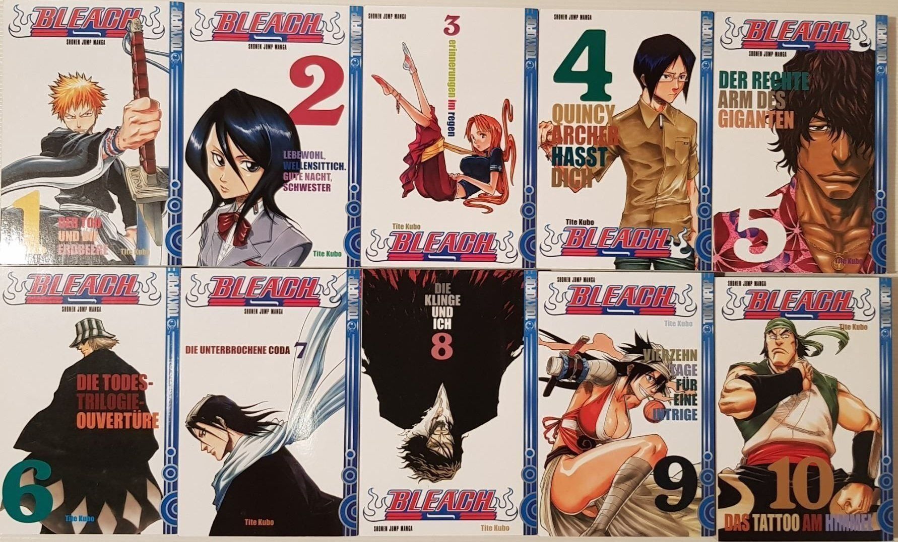 Fumetti: Bleach 1 bis 10 - Manga – Usato da Münchenstein venduto da vitalfit