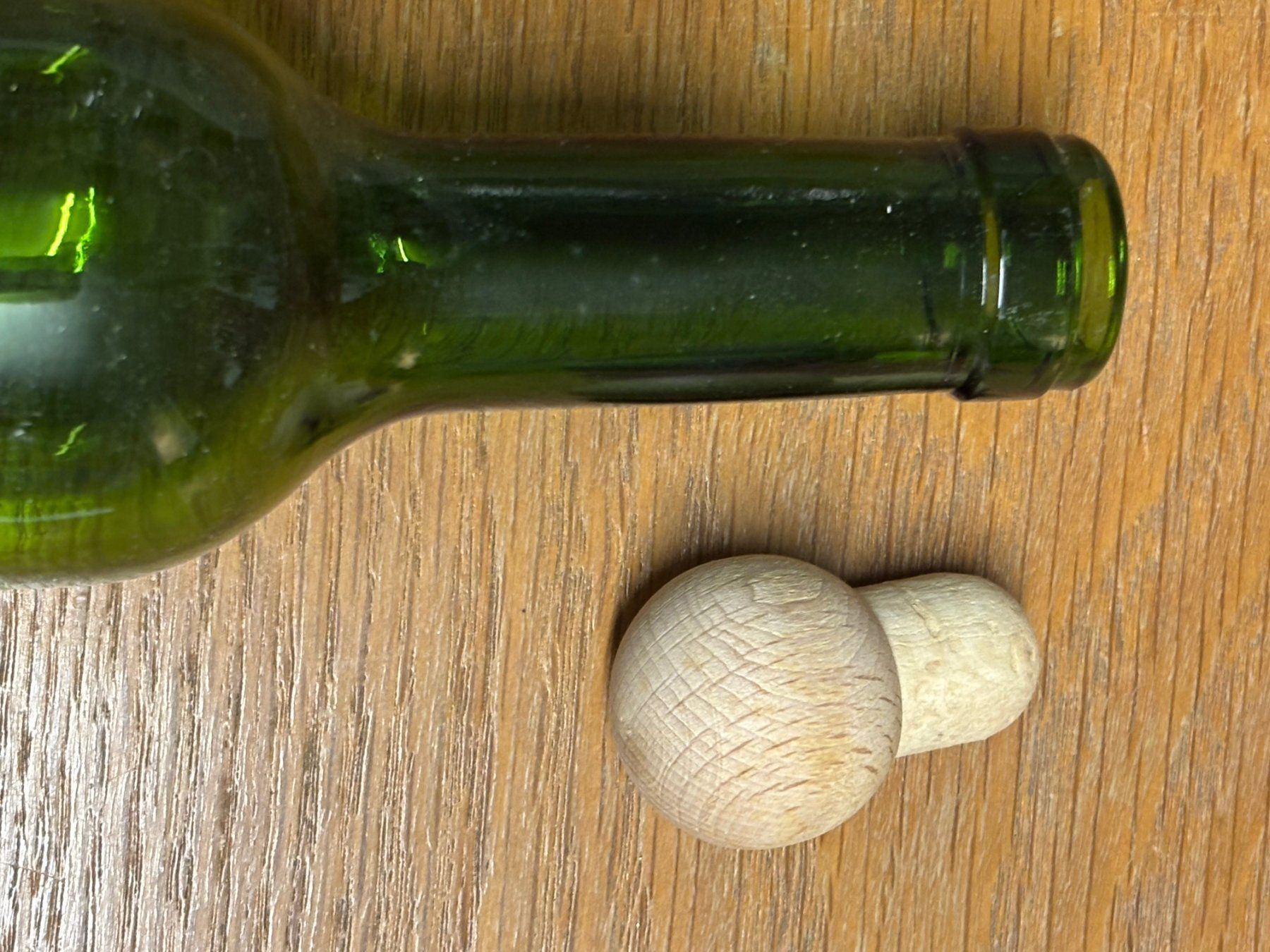 Flaschenöffner & -verschlüsse: Korkenzapfen mit Holzkopf, neu – Neu (gemäss Beschreibung) aus Niederönz von melodie015 3