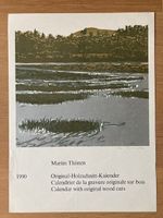 Holzschnitt Kalender 1990 von Martin Thönen / unvollständig