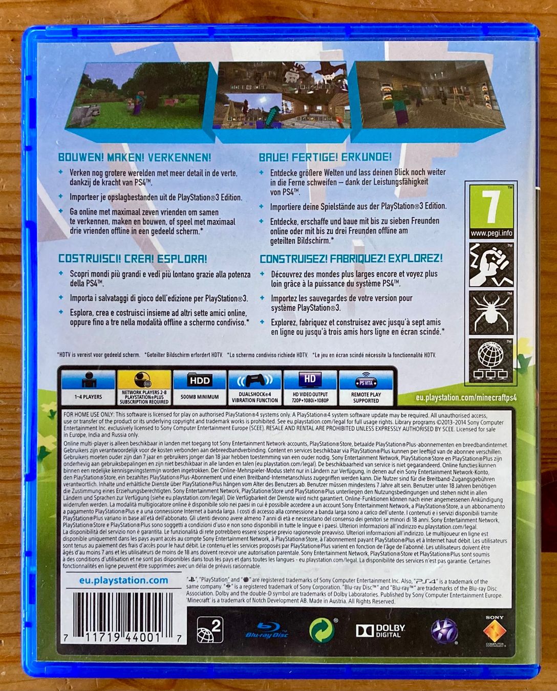 Sony Spiele: Minecraft: Playstation 4 Edition - PS4 – Gebraucht aus Zürich von Djmotionch 3