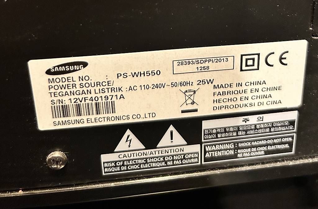 Samsung Home Cinema: Samsung Soundbar inkl. Subwoofer – Usato da Zwieselberg venduto da mic_zgb2 2