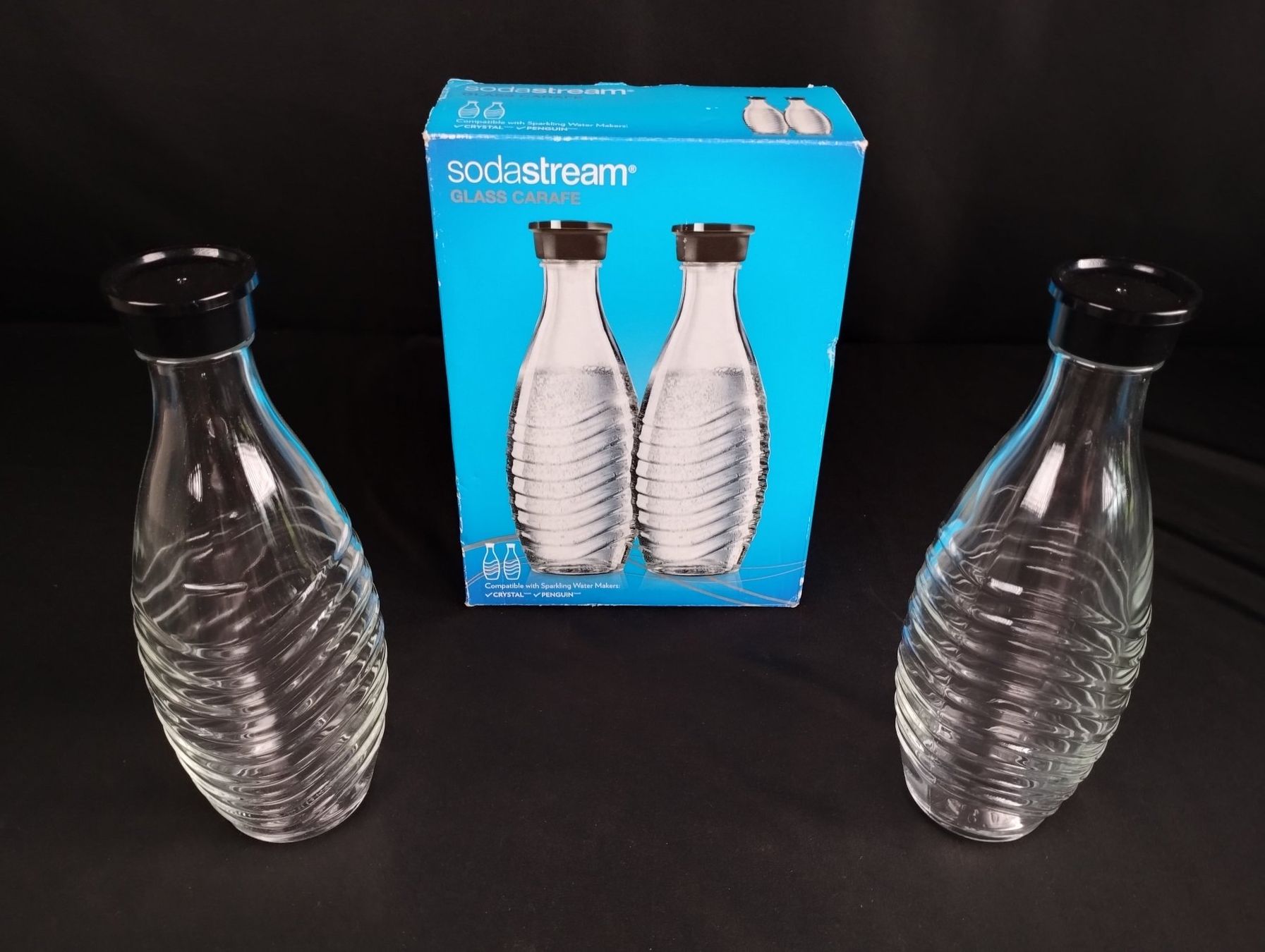 Sodastream Caraffe: SODASTREAM Glaskaraffen 2 Stk. – Nuovo e nell'imballaggio originale da Schübelbach venduto da Restwert_Schubelbach 5
