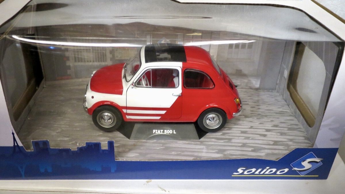 Fiat Modellini d'auto: FIAT 500 1965 MASSSTAB 1:18 – Nuovo e nell'imballaggio originale da Erlenbach im Simmental venduto da Model_box 5