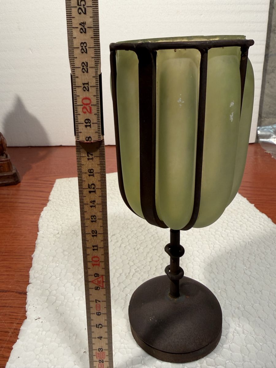 Portacandele: Vintage Art Deco Wall Sconce – Usato da Lausanne venduto da vas_cdb2 5