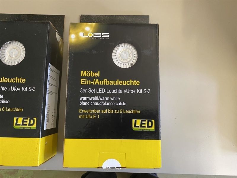 Lampade: neue dünne LED Einbauleuchten 1pack – Nuovo e nell'imballaggio originale da Necker venduto da liq24 2