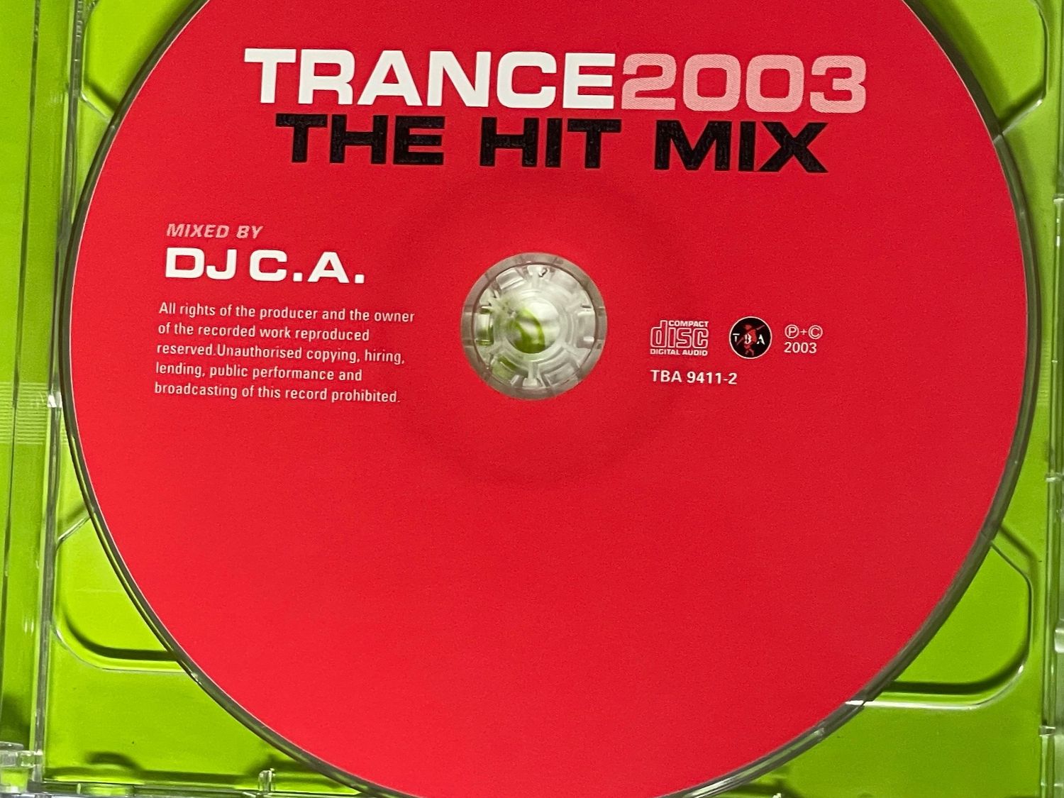 CDs: Trance 2003 DJ CA + DVD - RAR – Gebraucht aus Muri b. Bern von AdidasCollector 2
