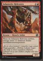TCG Magic The Gathering MTG De BRO 129 /287 Infanterie-Rekru