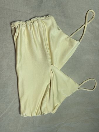 Chic Top in colore limone-tgS-feste 👌vacanze 