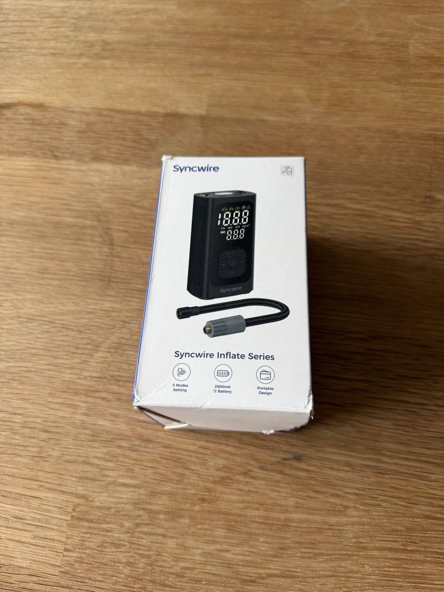 Compressori: Mini compressore portatile Syncwire Inflate 190 - Nuovo – Nuovo e nell'imballaggio originale da Ponte Capriasca venduto da dan_7mqv 4