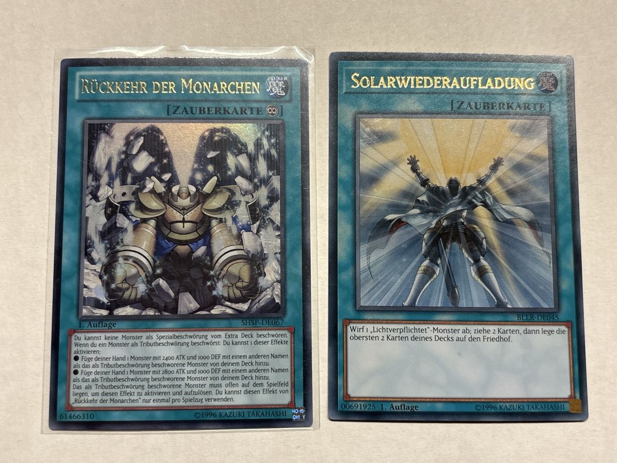 Yugioh Carte collezionabili: Yugioh Karten 2X – Usato da Speicherschwendi venduto da YugisKartenKammer