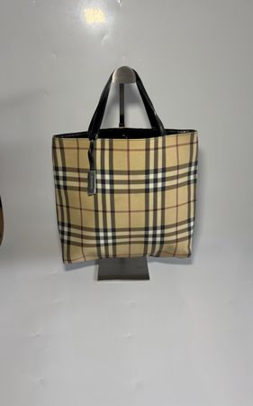 Original Burberry Nova Check Shopper Tote