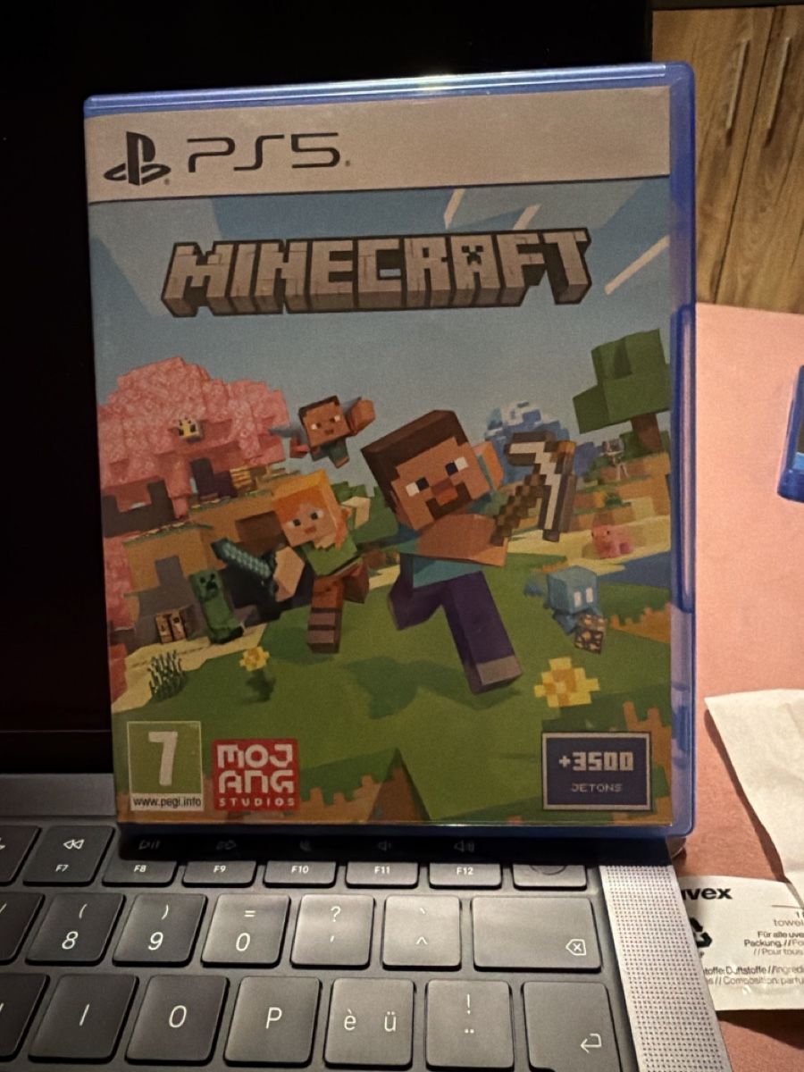 Sony Giochi: Jeu Minecraft pour console PS5, état neuf, complet – Usato da Troinex venduto da cashgva
