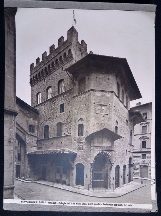 Florenz Italien um 1900 Antikes Foto Ed. Alinari Grossf. (Gebraucht) in ...