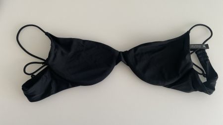 Bikinioberteil schwarz ungepolstert