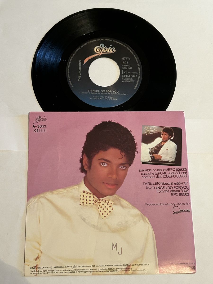 Dischi in vinile: Michael Jackson. 1983. Thriller – Usato da Faulensee venduto da Mizuno06 1