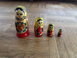 Handbemalte Matrjoschka – 4-teilig