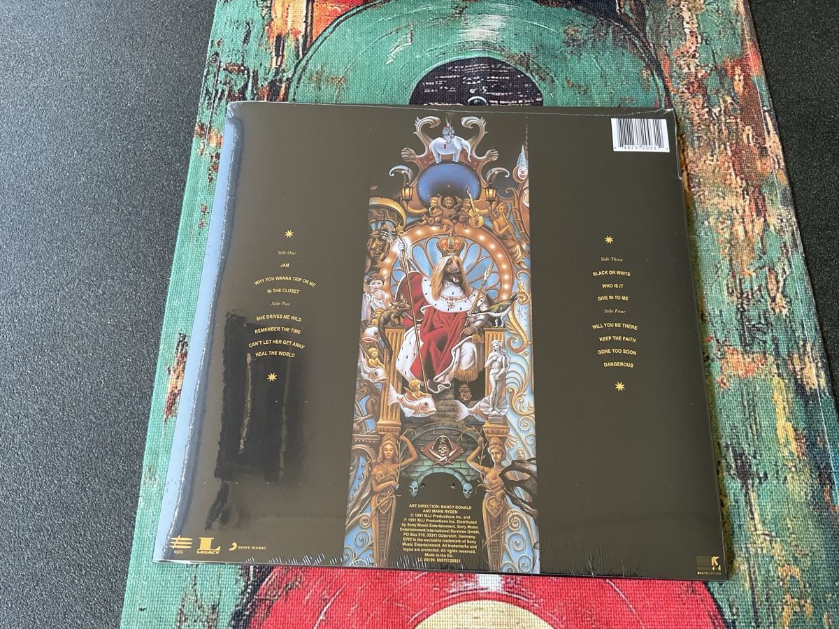 Dischi in vinile: Michael Jackson Dangerous Vinyl Doppel -  LP Neuversiegelt – Nuovo e nell'imballaggio originale da Steinach venduto da Quarkie 1