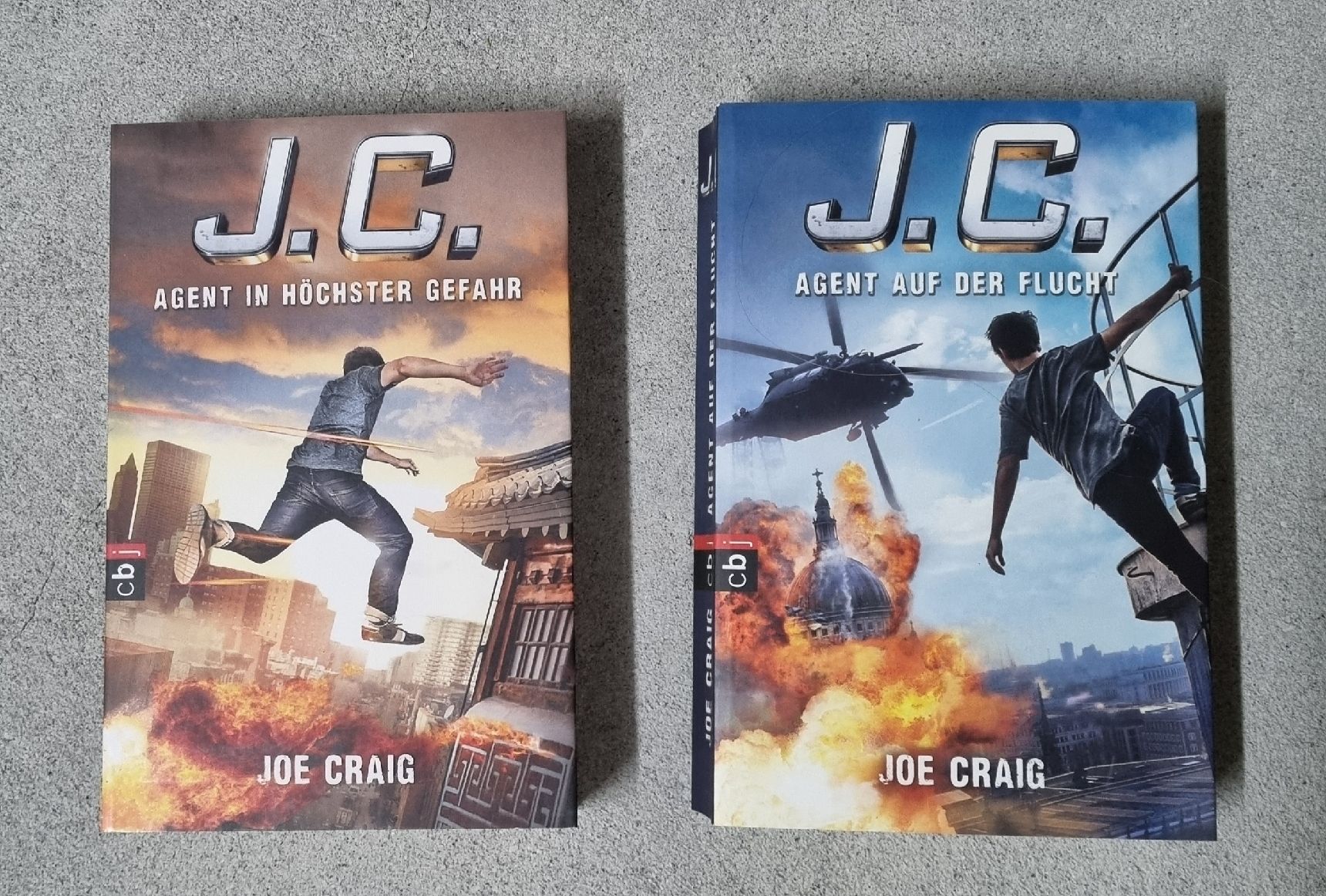 Libri: 2x Agenten Bücher J.C. – Usato da Biel/Bienne venduto da chi_2nx2