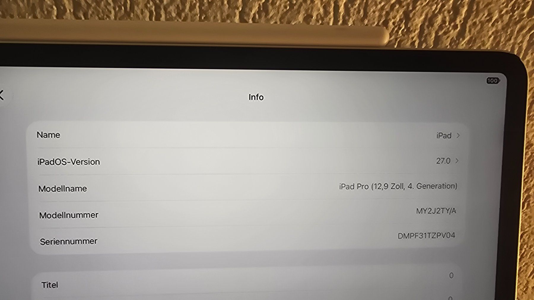Apple Tablettes PC: iPad Pro 12.9 " / Zoll, 4. Generation – D'occasion à Winterthur par GreenSkyline 4