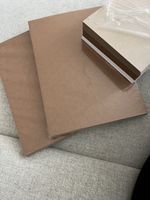 Bastelpapier Set: Kraftpapier A4 + Origami Papier 16x16cm